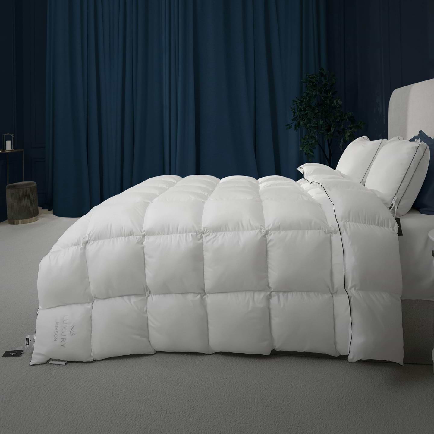 Набор одеяло полуторное + подушка MirSon №9523 Luxury Exclusive 140х205 Silk Kapok + 50х70 (2200010805505)